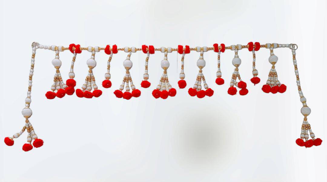 Handmade pearls and Bead work Door Hangings | Set Of 2