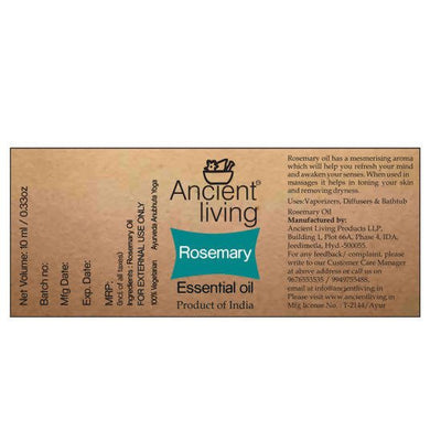 Ancient Living Rosemary Essential Oil
