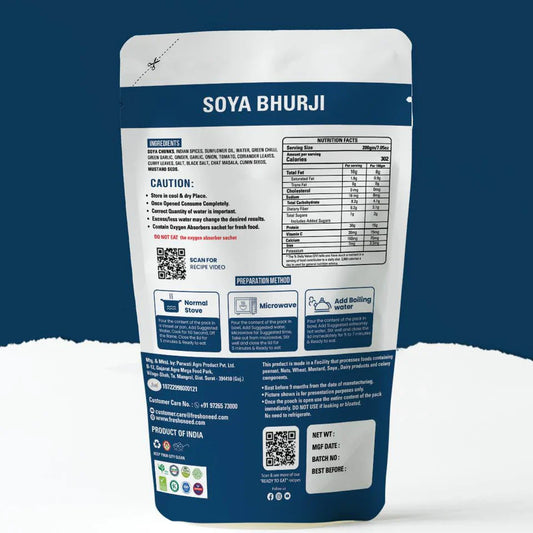 Fresh O Need Soya Bhurji - Ready To Eat 200 gms