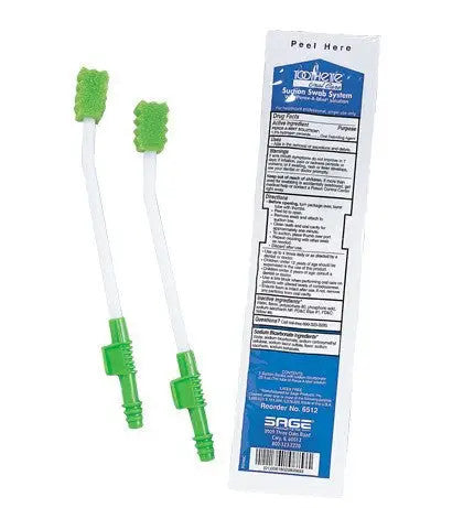 Suction Swab System w/ Sodium Bicarbonate & Perox-a-Mint