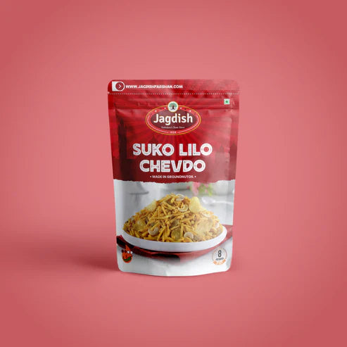 Jagdish Farshan Suko Lilo Chevdo - 500 gms