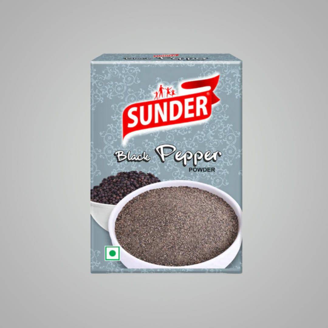 Sunder Black Pepper Powder - 200 gms