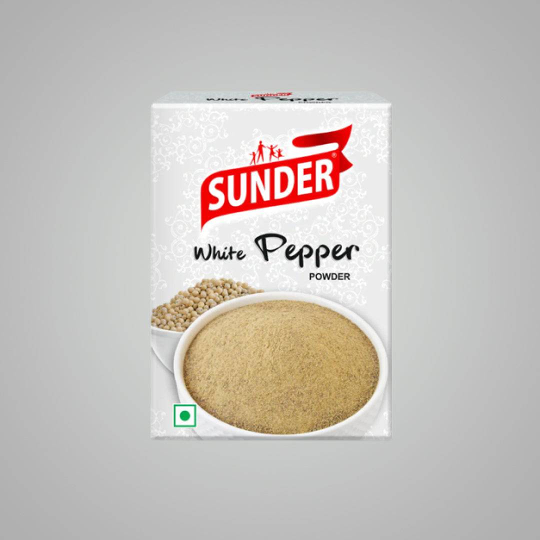 Sunder White Pepper Powder - 200 gms