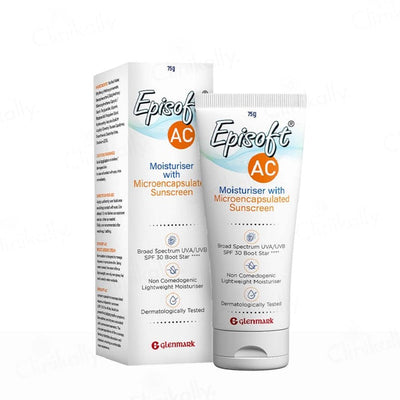Episoft AC Moisturizer with Sunscreen, SPF 30