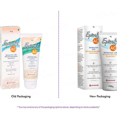 Episoft AC Moisturizer with Sunscreen, SPF 30