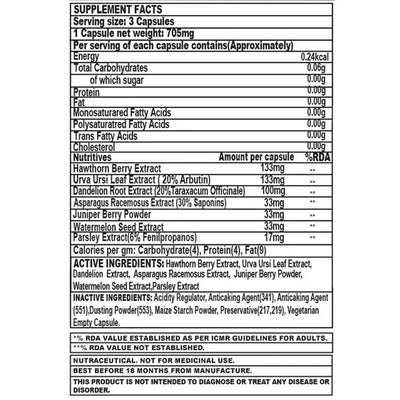 Corebolics Dry (Natural Diuretic Formula)