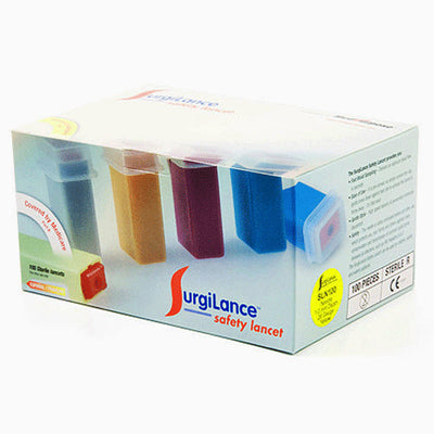 Surgilance Safety Lancets 100/box