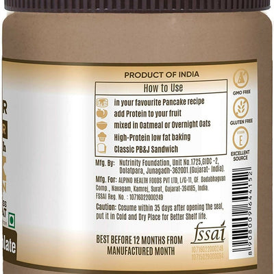 Alpino Peanut Butter Powder Dark Chocolate