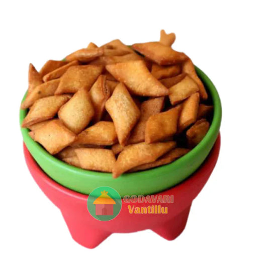 Godavari Vantillu Sweet Biscuits / Maida Biscuits  - 500 gms