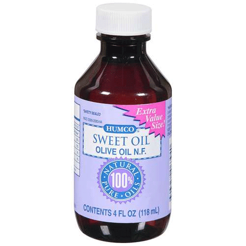 Sweet Oil For Ear Wax Removal, 4 oz