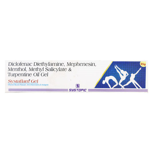 2x Systopic Systaflam Gel - 25gm - Pack of 2