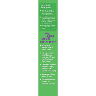 Early Foods Organic Sattu Maavu Porridge Mix