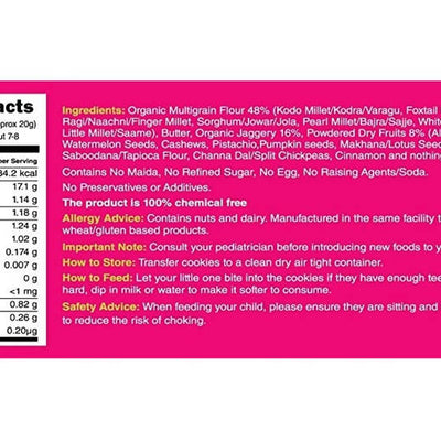 Early Foods Multi-Grain Millet Jaggery Cookies