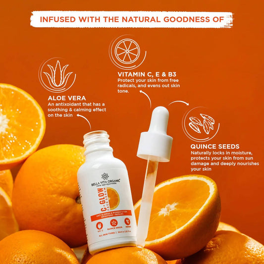 Bella Vita Organic C-Glow Face Serum