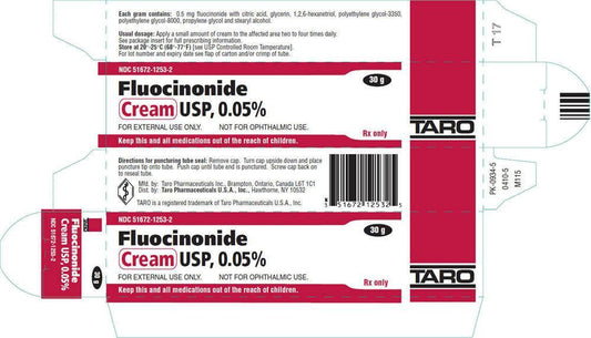 Fluocinonide Cream 0.05% (Rx)