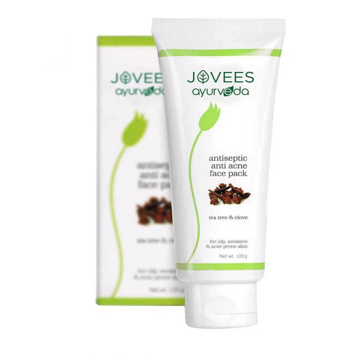 Jovees Antiseptic Anti Acne Face Pack with Tea Tree & Clove Extract