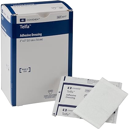 Telfa Ouchless Non-Adherent Dressing 3 inch x 6 inch, box of 50