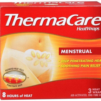 ThermaCare Menstrual HeatWraps 3/Box