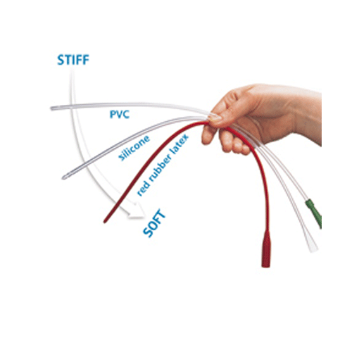 PVC Urethral Intermittent Male Catheter 16" Length