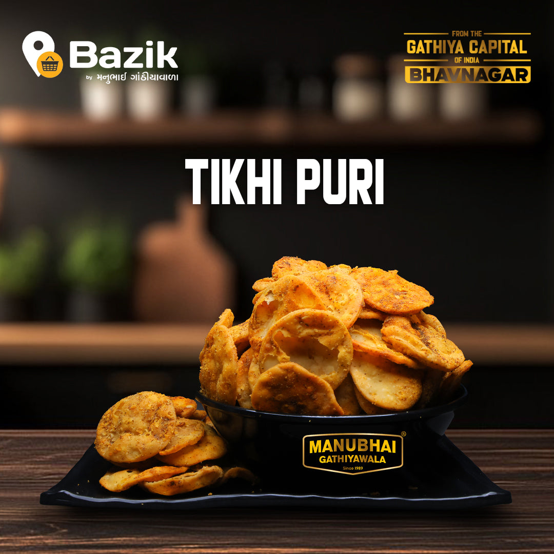 Manubhai Gathiyawala Tikhi Puri | 400 gms