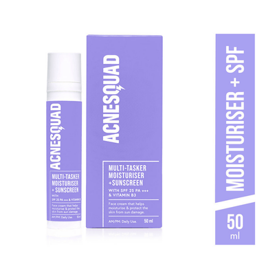 Acne Squad Face Moisturiser With Niacinamide & SPF 25 PA+++