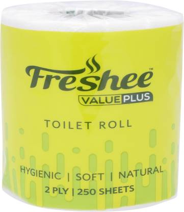 Freshee Value Plus Toilet Paper Roll 2 Ply, 250 Sheets