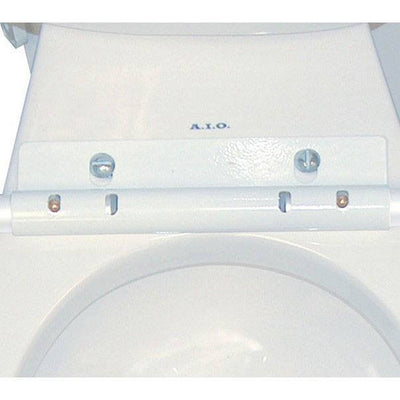 Adjustable Toilet Safety Frame with Padded Arms