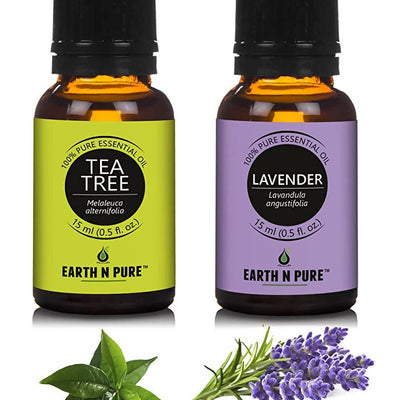 Earth N Pure Tea Tree & Lavender Essential Oils