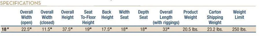 Travelite Transport Chair