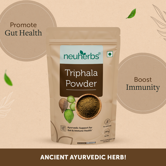 Organic Triphala Powder: Boost Digestion & Immunity