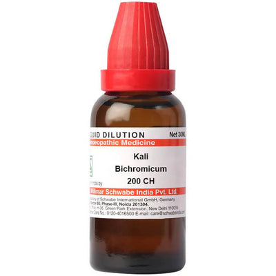 Dr. Willmar Schwabe India Kali Bichromicum Dilution
