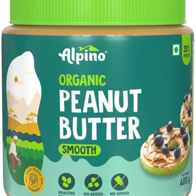 Alpino Organic Natural Peanut Butter Smooth