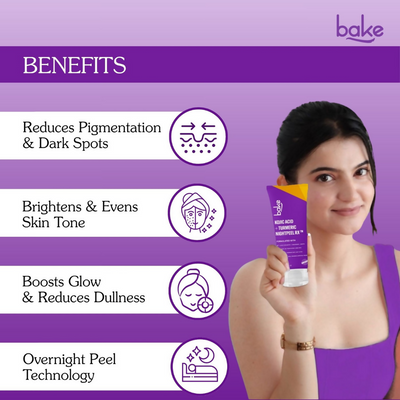 Bake Kojic Acid + Turmeric NightPeel Rx Mask