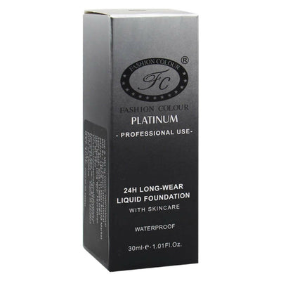 Fashion Colour 24HR Long Wear Liquid Foundation-Golden (Dark Skin Tone)