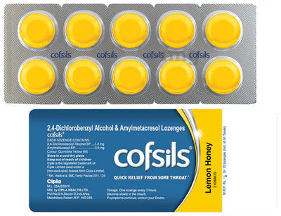 Cofsils Lozenges - Strip of 10 lozenges