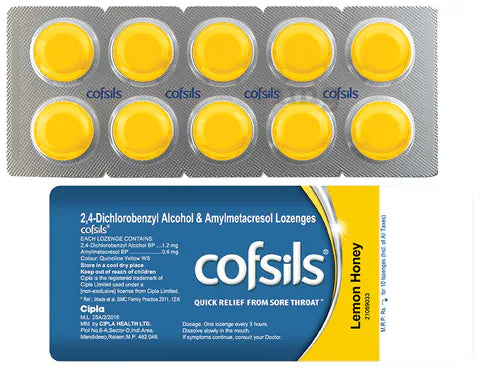 Cofsils Lozenges - Strip of 10 lozenges