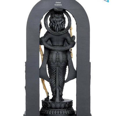 Global Grabbers Polyresin 3D Ram Lalla Ayodhya Idol