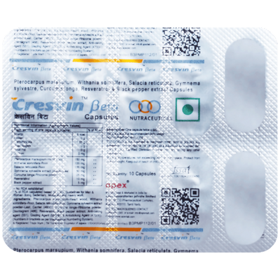 Apex Cresvin Beta Capsules