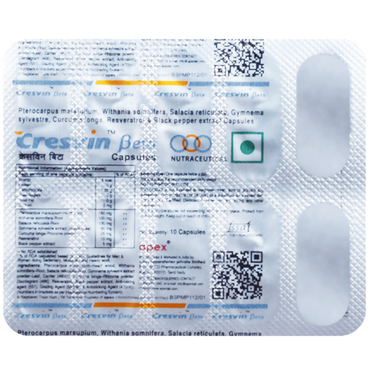 Apex Cresvin Beta Capsules