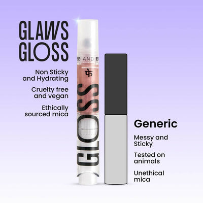 FAE Beauty Belonging Peachy Brown Lip Gloss