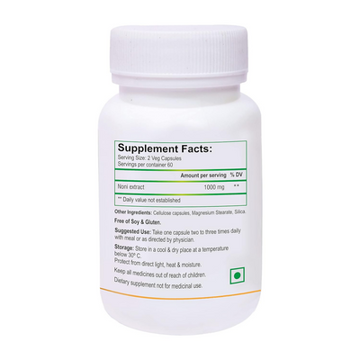 Biotrex Nutraceuticals Noni Capsules (1000mg)