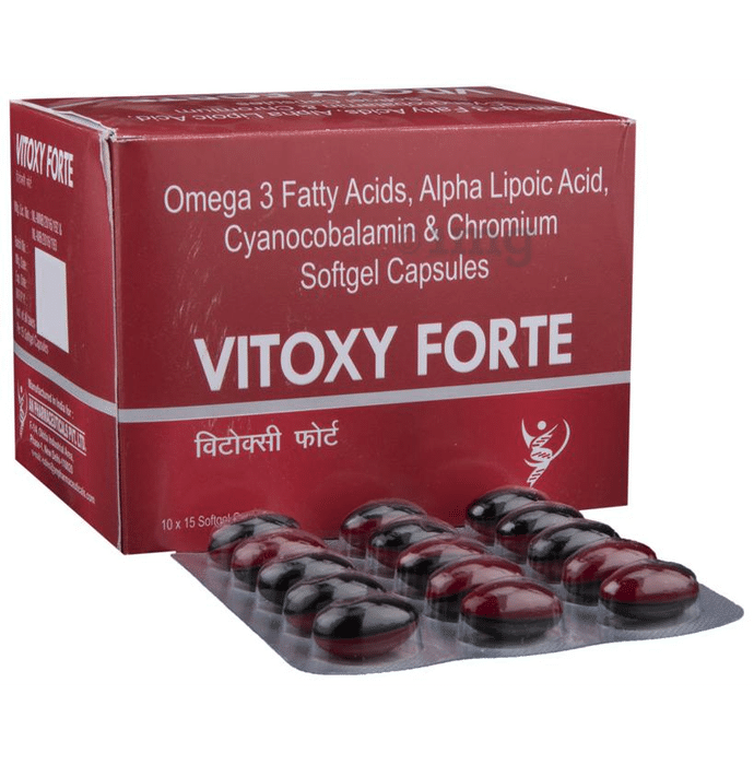 Vitoxy Forte - 15 Soft Gelatin Capsule