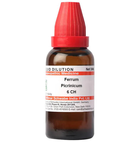 Dr. Willmar Schwabe India Ferrum Picrinicum Dilution