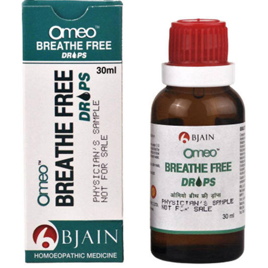 Bjain Homeopathy Omeo Breathe Free Drops