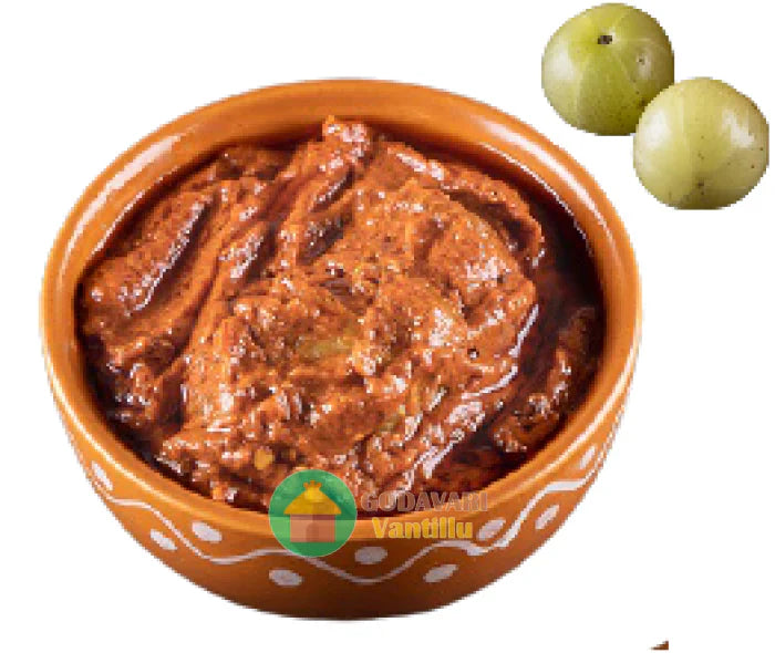Godavari Vantillu Usirikaya Avakaya (amla pickle andhra style)  -  500 gms
