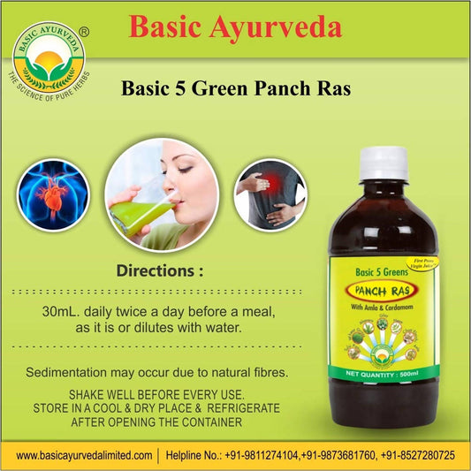 Basic Ayurveda Basic 5 Green Panch Ras