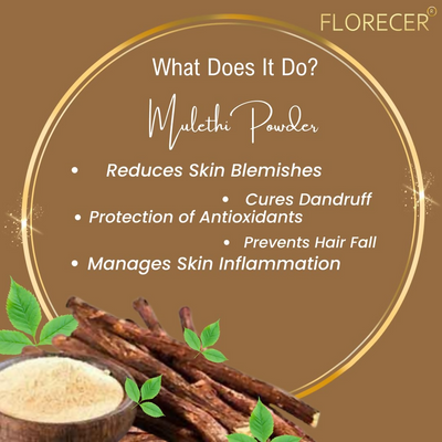 Florecer Mulethi Powder For Face