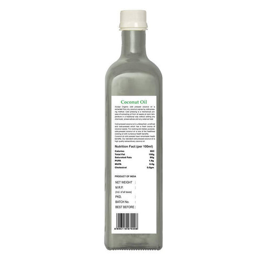 Accept Organic & Natural Products Cold Pressed Coconut Oil