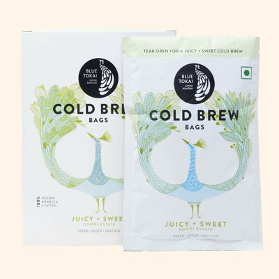 Blue Tokai Cold Brew Bags - Gowri Estate