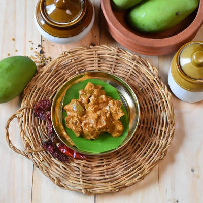 Dinoo's Organic Cut Mango Pickle